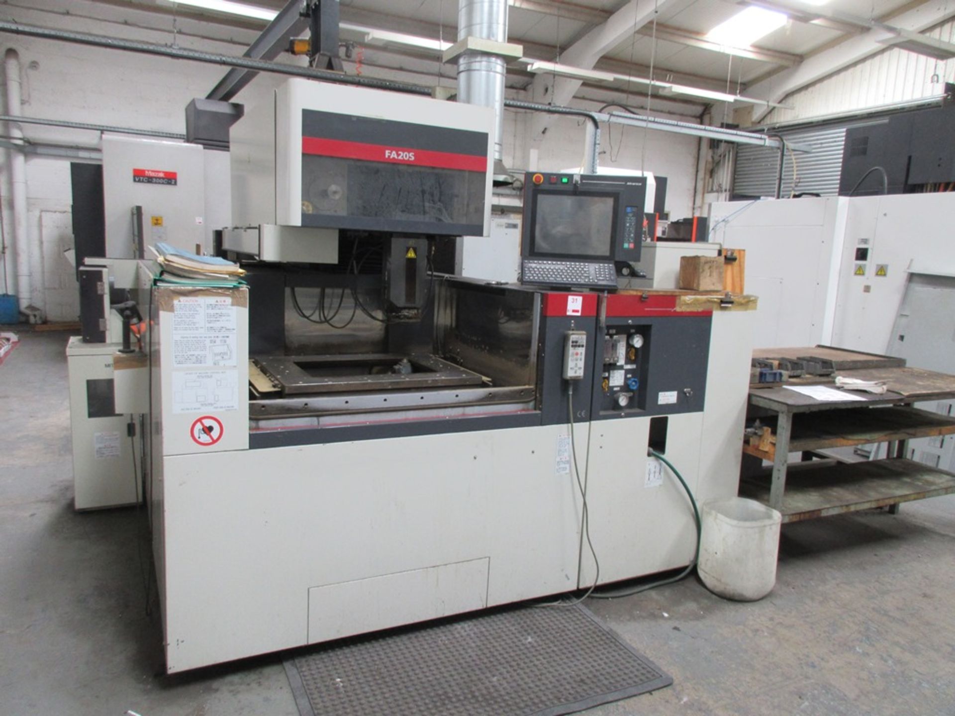 Mitsubishi FA20S CNC wire eroder