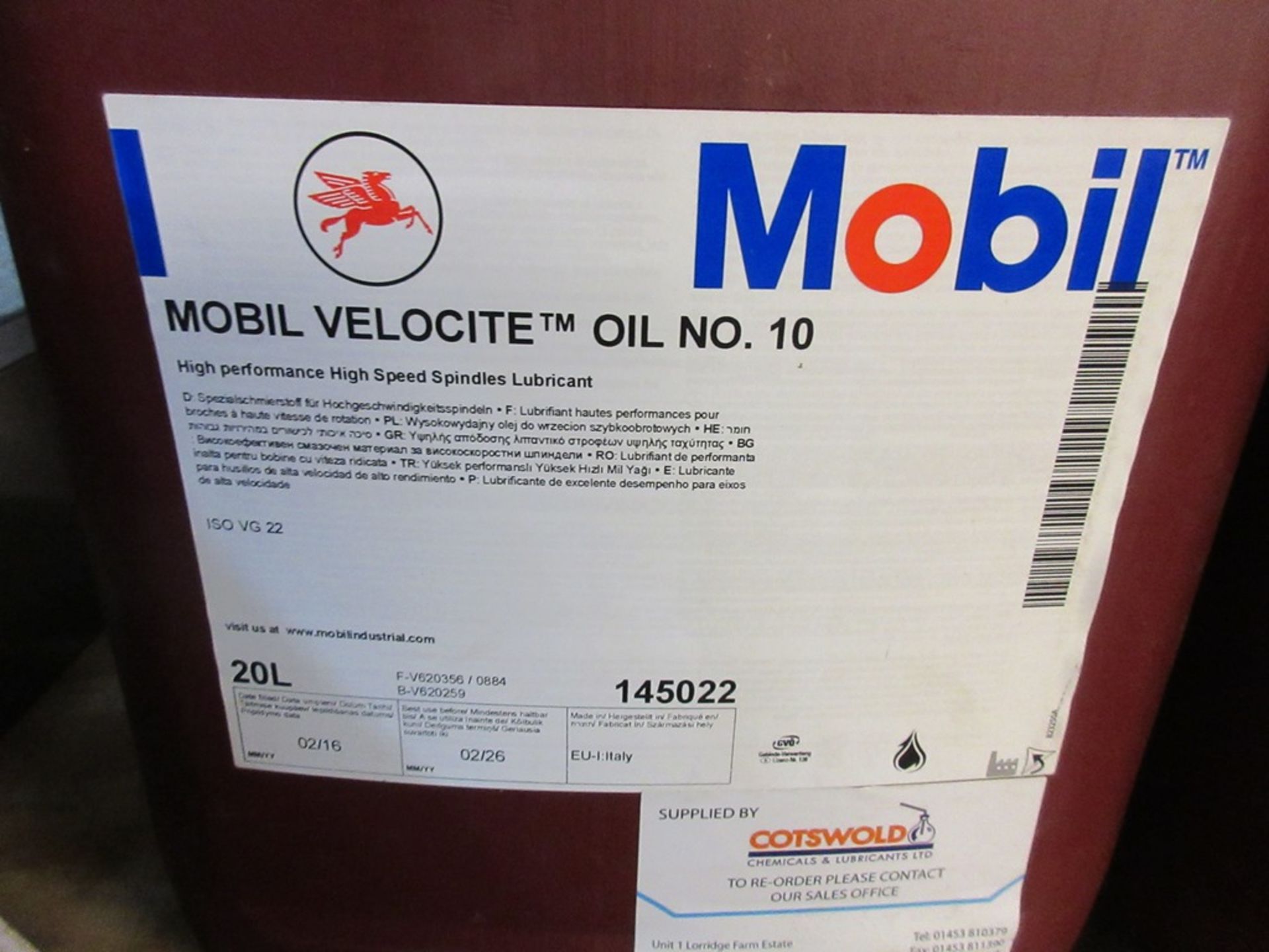 Two mobile velocite oil No. 10 - Image 2 of 3