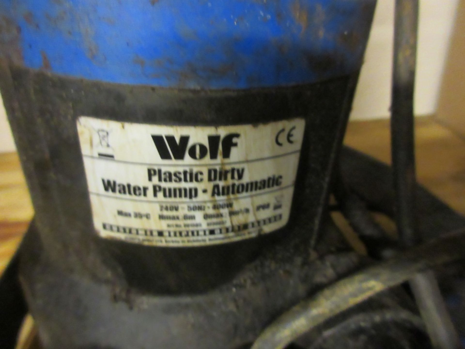 Wolf Automatic plastic dirty water pump - Image 2 of 3