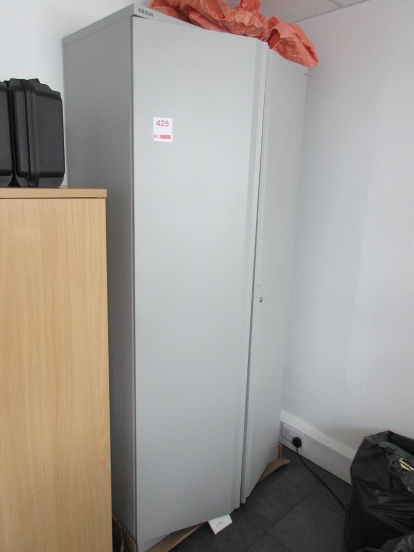 Bisley Metal full height 2-door storage cupboard