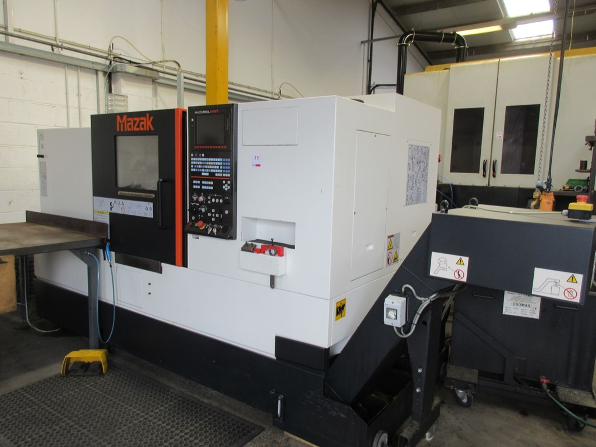 Mazak Quick Turn Smart 350M CNC slant bed turning centre (2015)