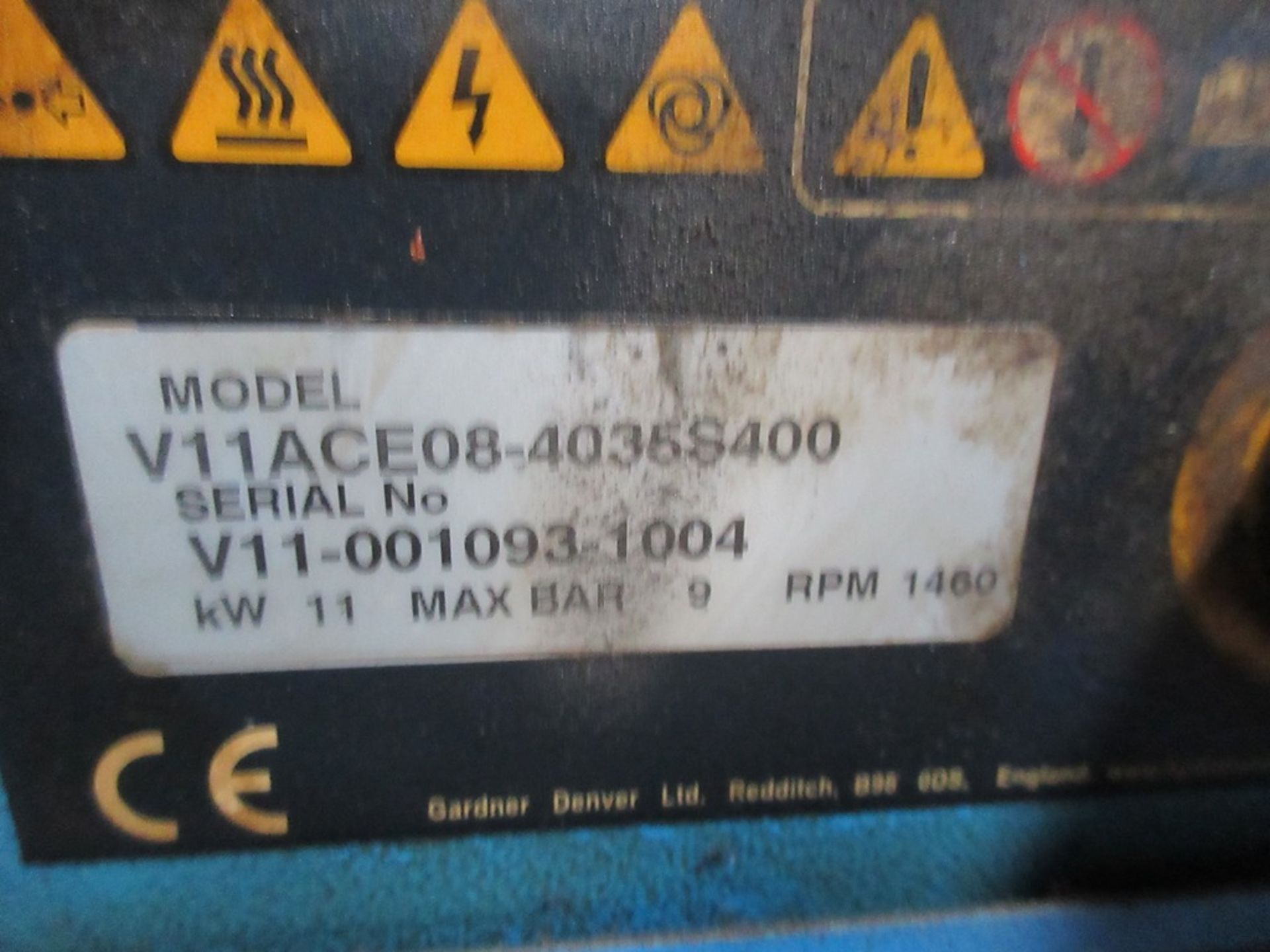 Hydrovane V11ACE08-4036S400 Packaged air compressor - Image 3 of 4