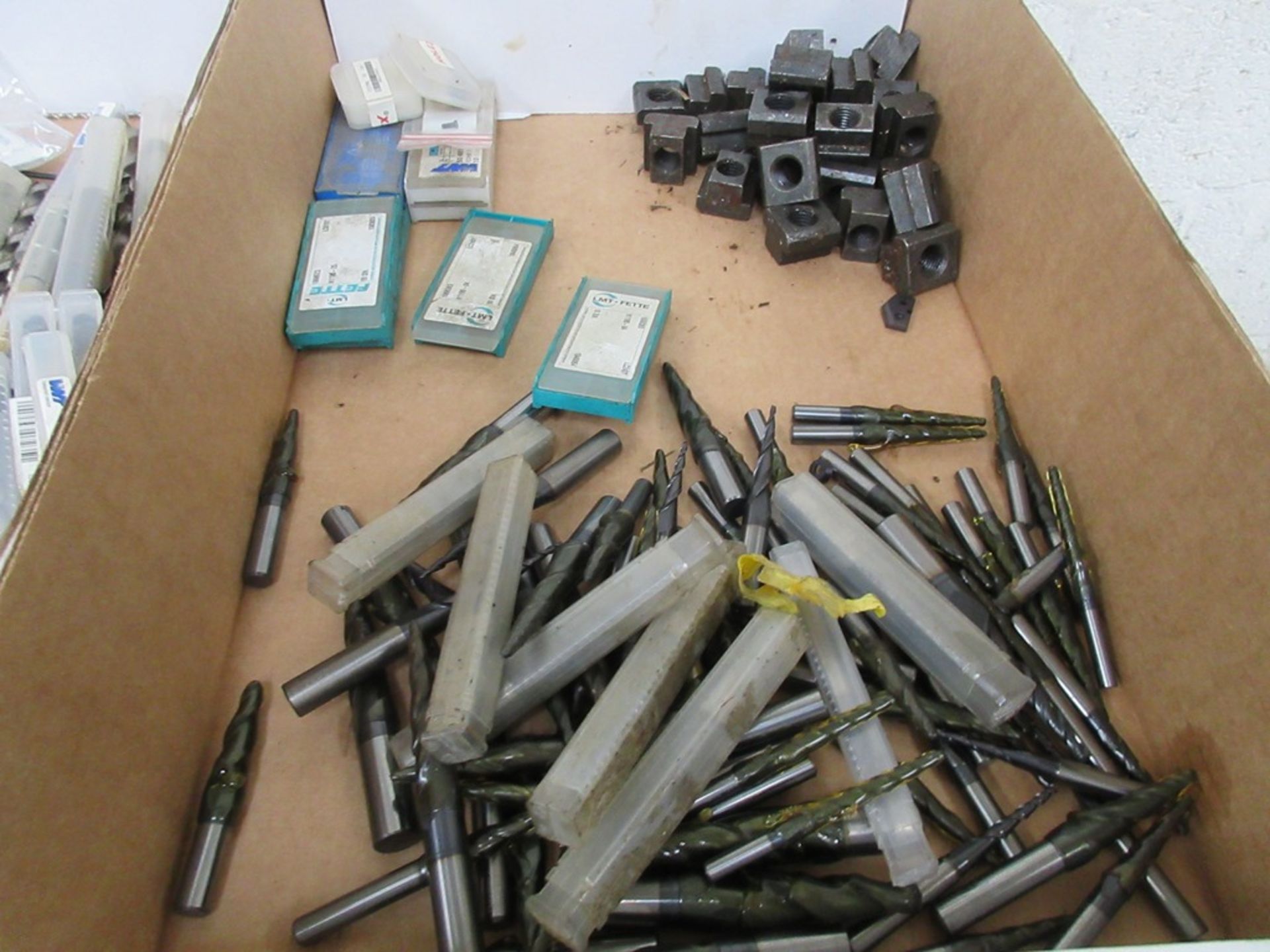 Assorted drill bits, inserts etc.