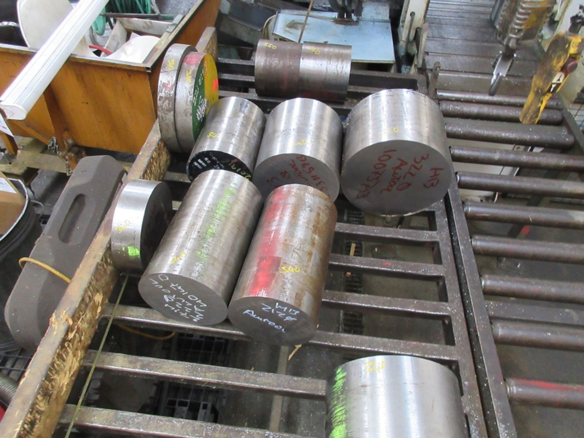 Assorted bar stock offcuts including 320mm dia, 267mm dia, 222mm dia, 212mm dia, etc - Image 2 of 3