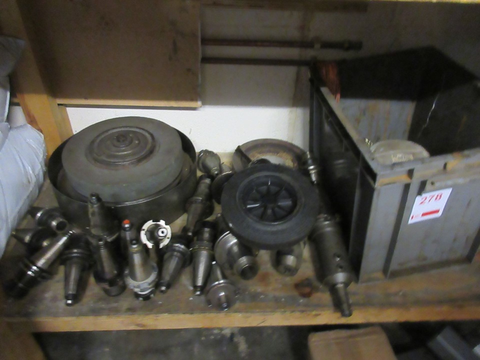 Miscellaneous lot of redundant tool holders