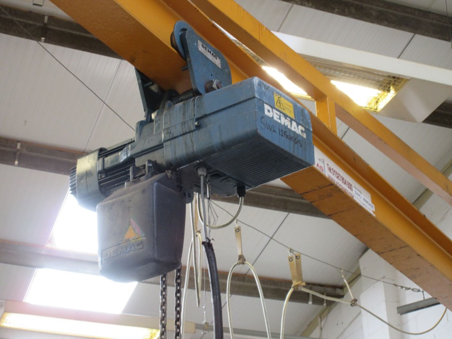 A G Cranes Pillar jib crane - Image 2 of 7