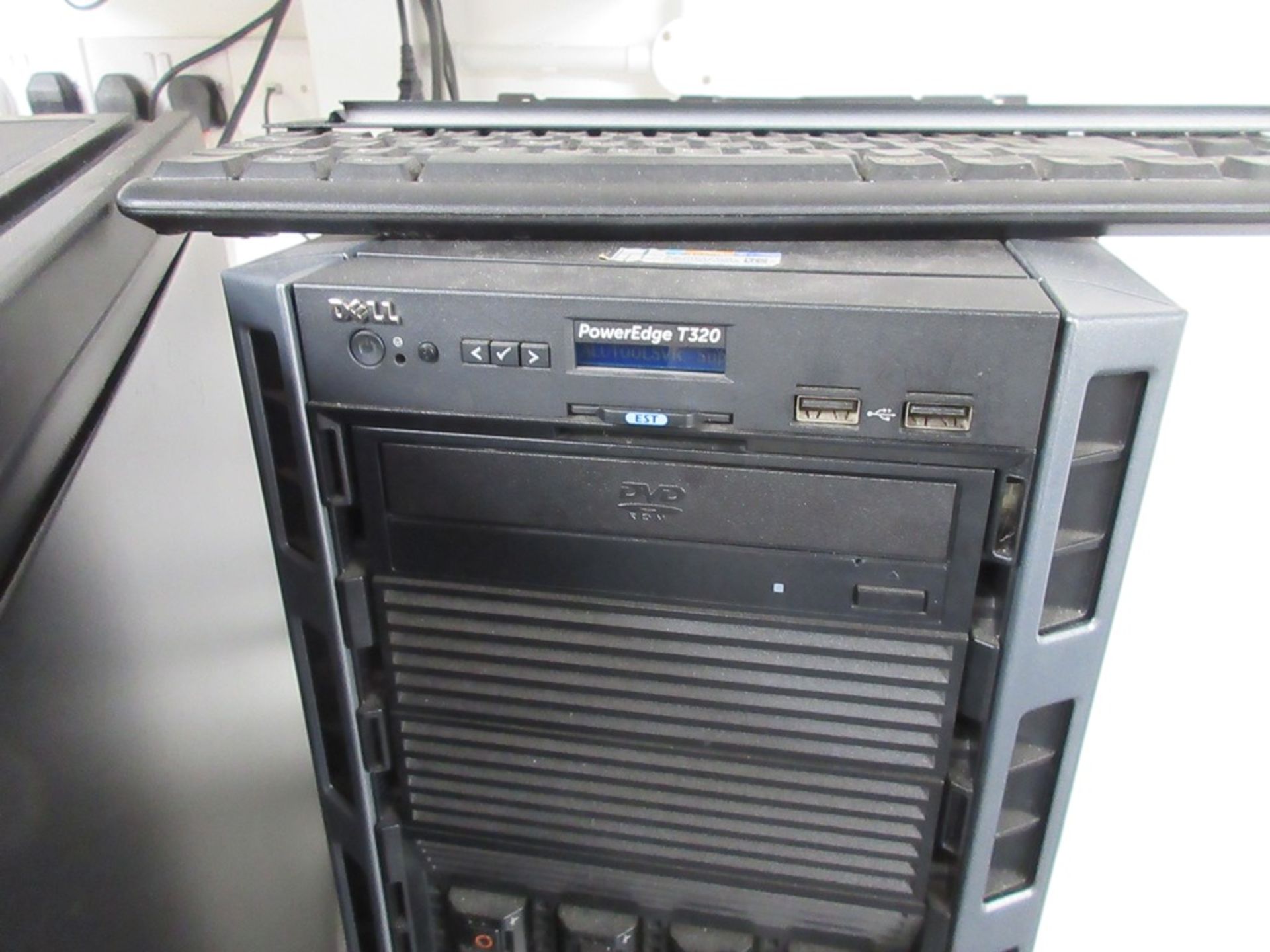 Server system comprising of Dell Power Edge T320, AMD FX, HP Proliant DL360 Genlo hard drives, APC - Image 2 of 5