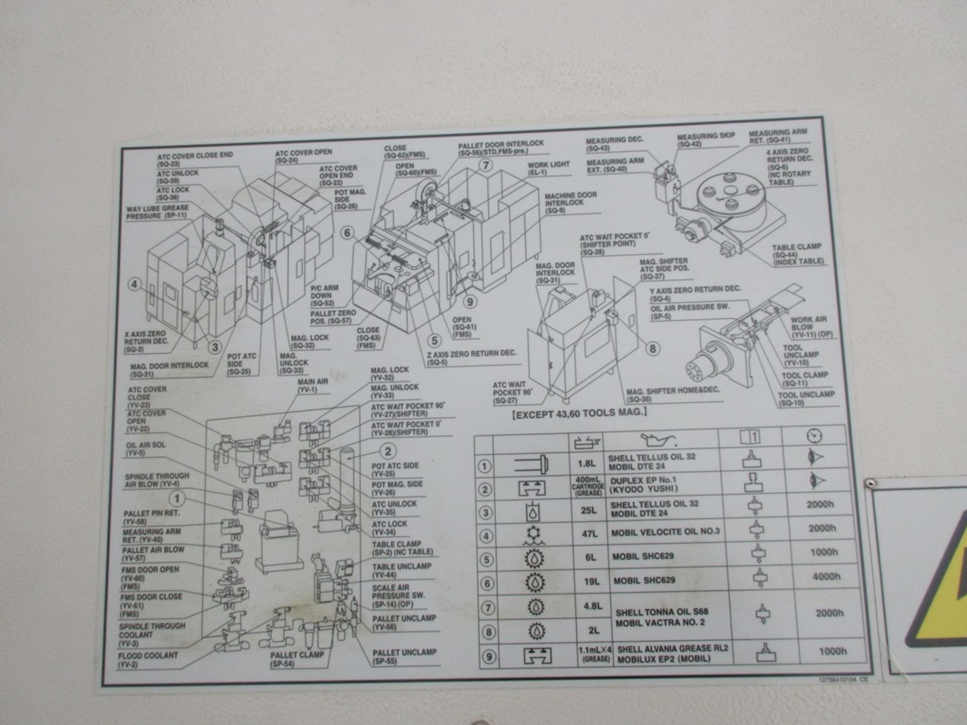 Mazak Nexus 6800-II Twin pallet CNC horizontal machining centre (2008) - Image 14 of 18