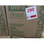 Novotec Ultra Nine boxes of brass wire for EDM