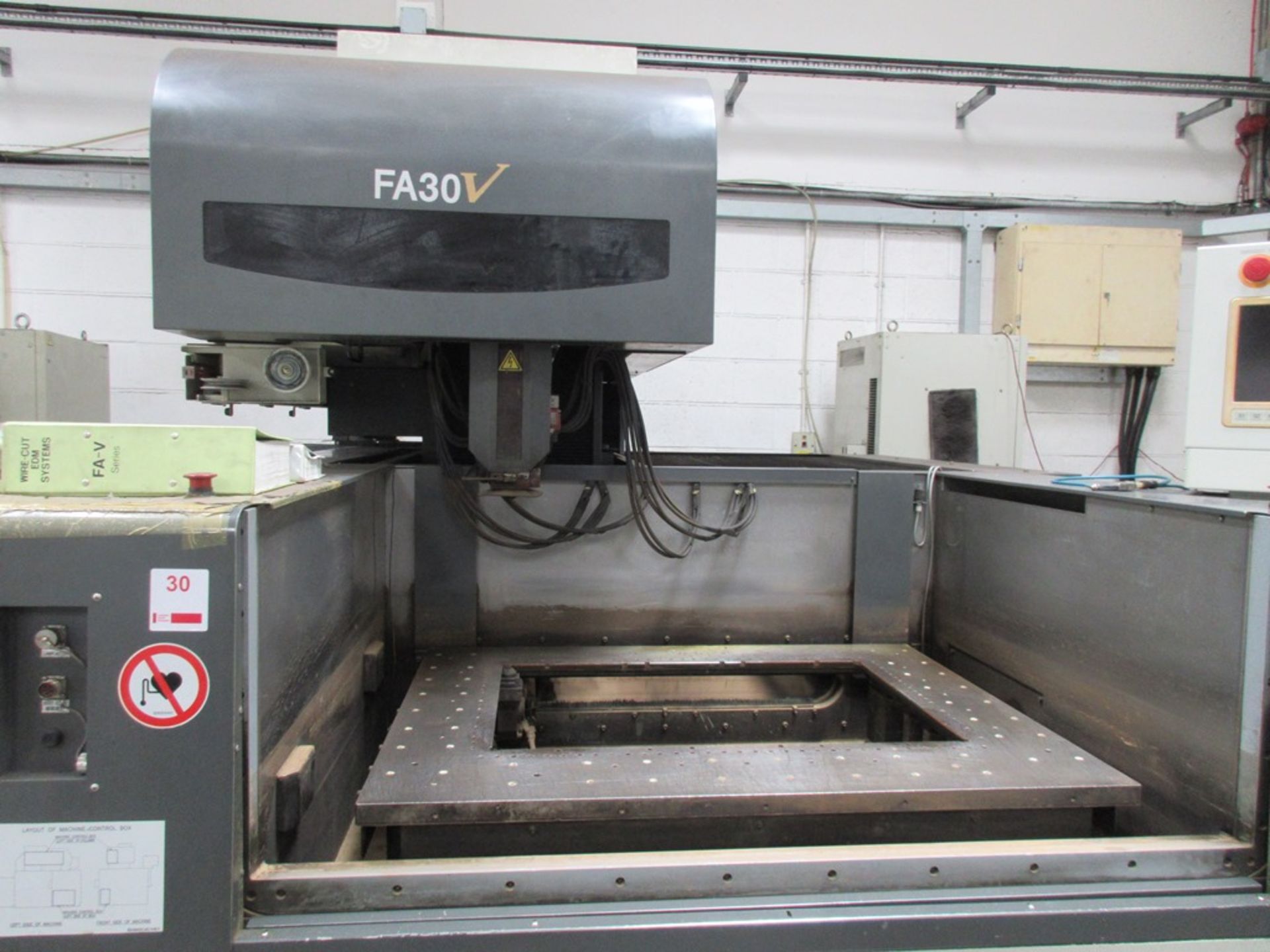 Mitsubishi FA30V CNC wire eroder - Image 3 of 13