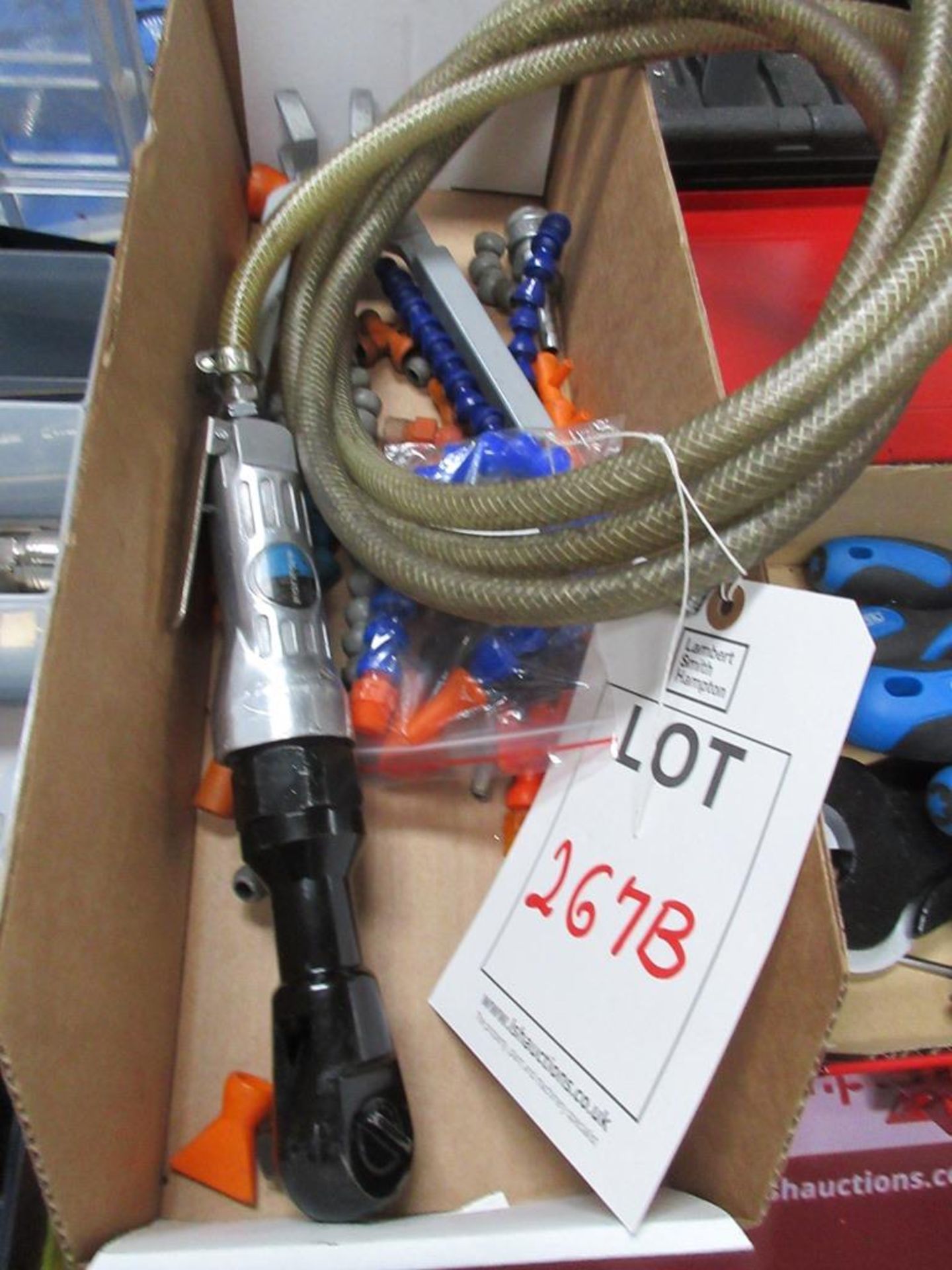 Toolzone Pneumatic wrench and assorted coolant pipe