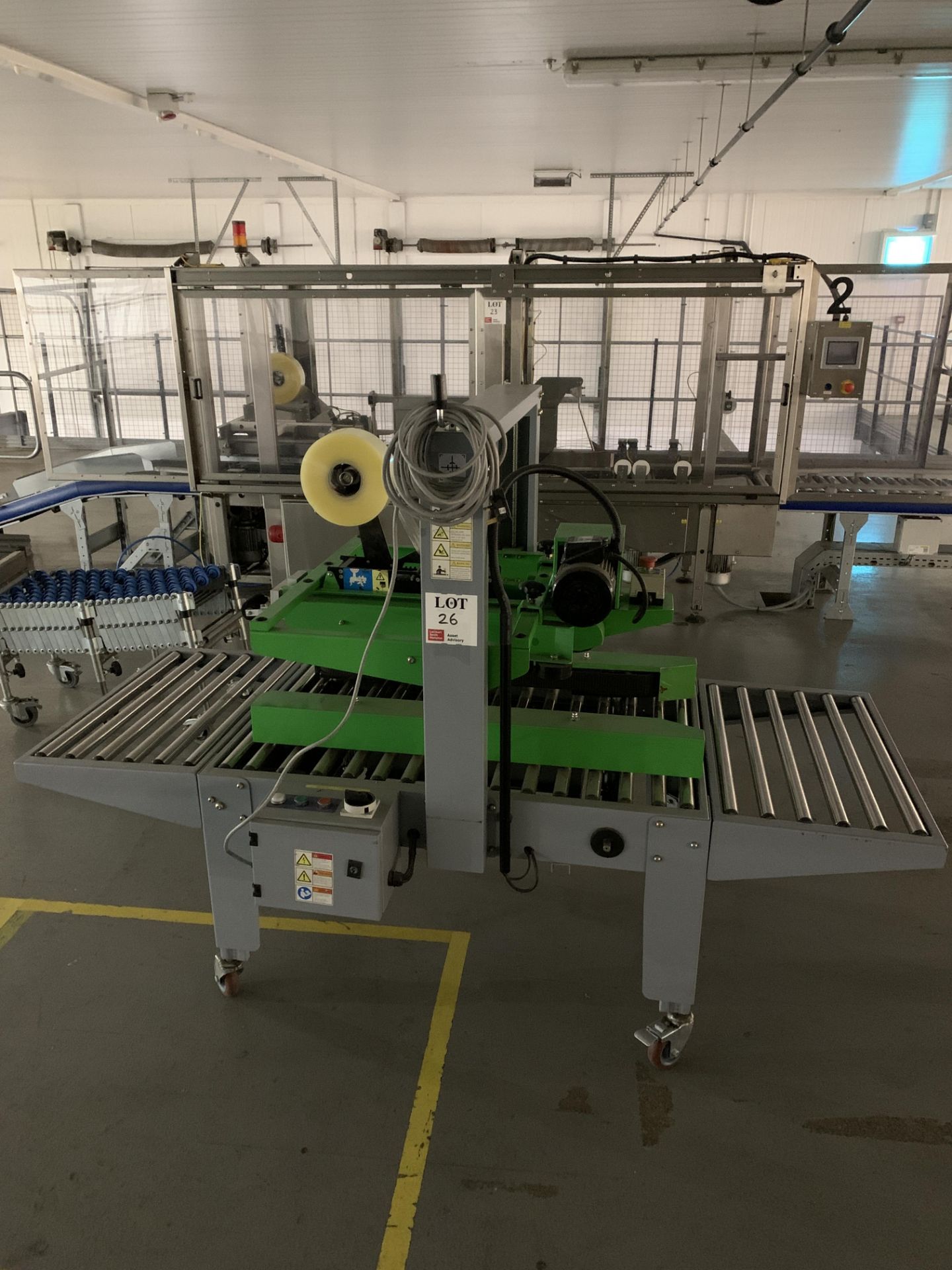 Model M1-FJ-1A carton sealing machine (2019)