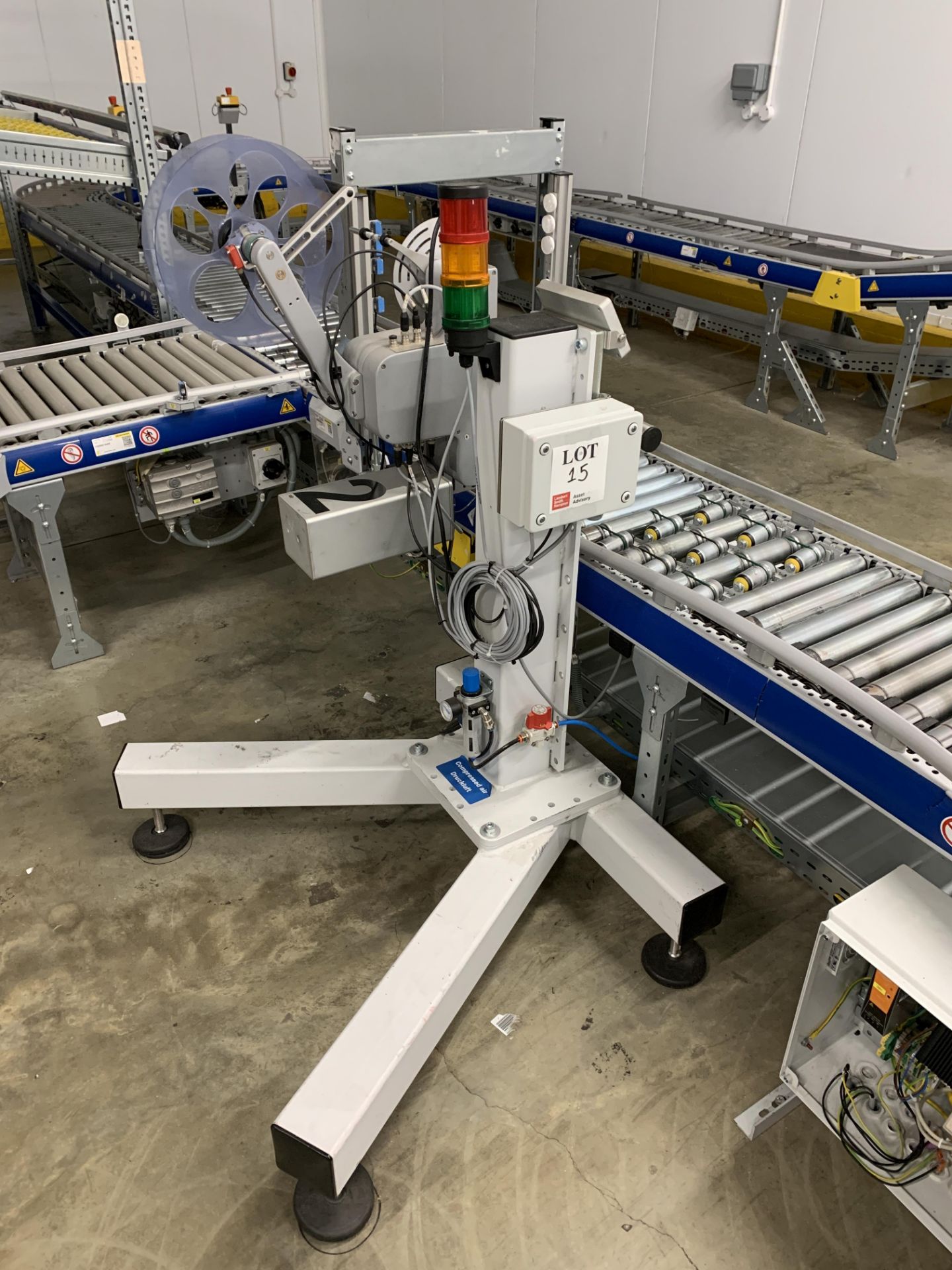 Weber Alpha compact labelling machine (2018)