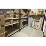 3 Various bays of boltless stores racking, 1800 x 2000mm