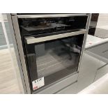 NEFF B57CR22NOB type HB6B60FM slide and hide pyrolytic oven, retail value £967