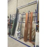 Bay of metal length stores racking. Approx 3000 x 2000mm