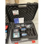 Bastion compact press tool kit with u-profile jaws (16-32mm) with carry case, 1 x battery, 2 x 18v