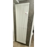Aluminium wall mounted radiator approx 1800 x 500mm