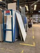 10 x Various single sided metal racks