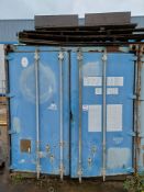 40ft steel shipping/storage container