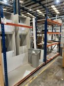 2 x Bays of light duty racking