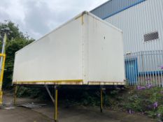 25ft swap-body GRP box unit