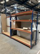 2 x Bays of light duty racking