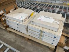 Quantity of various edge banding on pallet