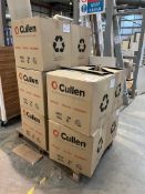 Pallet of Cullen cardboard packaging