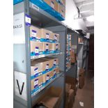 5 x Bays of Metal Shelving, located to Mezzanine (Approx. 1000W x 2050H x 650D) (Contents not