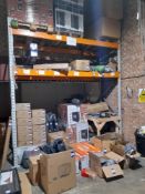 Single Bay of Pallet Racking, comprising 2 x Apex UK 8 Uprights (Approx. 3600 x 1100) and 4 x