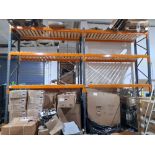 2 x Assorted Bays of Dexion Speedlock Pallet Racking, comprising 3 x Uprights (Approx. 4100 x 900)