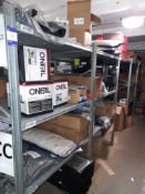 10 x Bays of Metal Shelving, located to Mezzanine (Approx. 1225W x 2000H x 800D) (Contents not