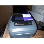 Zebra GK420d Label Printer, and Laser Barcode Scanner