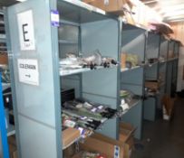 7 x Bays of Metal Shelving (Approx. 2050H x 1050W x 650D) (Contents not included)