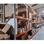 8 x Bays of Pallet Racking, comprising 9 x Apex UK 8 Uprights (Approx. 3600 x 1100) and 62 x