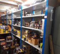5 x Bays of Metal Shelving (Approx. 2445H x 1225W x 650D) (Contents not included)