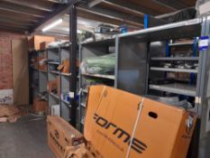 6 x Bays of Metal Shelving (Approx. 2050H x 1000W x 650D) (Contents not included)
