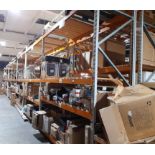 8 x Bays of Pallet Racking, comprising 9 x Apex UK 8 Uprights (Approx. 3600 x 1100) and 54 x