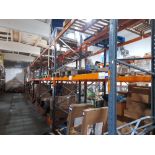 7 x Assorted Bays of Dexion Speedlock Pallet Racking, comprising 8 x Uprights (Approx. 3650 x