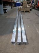 12x Schletter 3300mm Rails (3x packs of 4x rails)