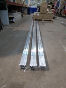 12x Schletter 3300mm Rails (3x packs of 4x rails)