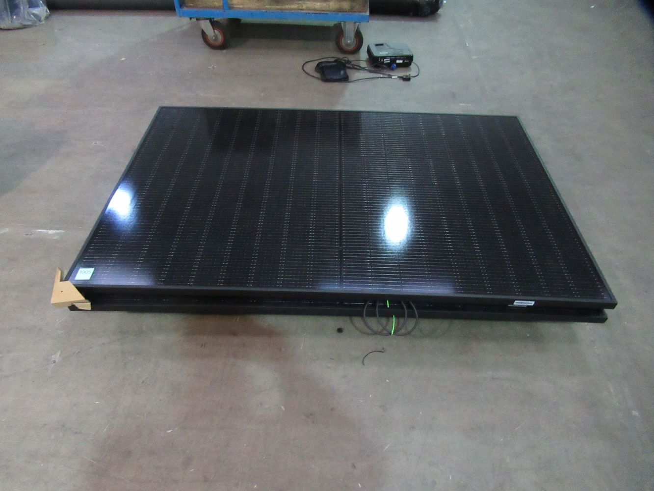 Stock of the Solar Panel Installation Division