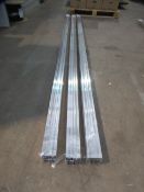 12x Schletter 3300mm Rails (3x packs of 4x rails)