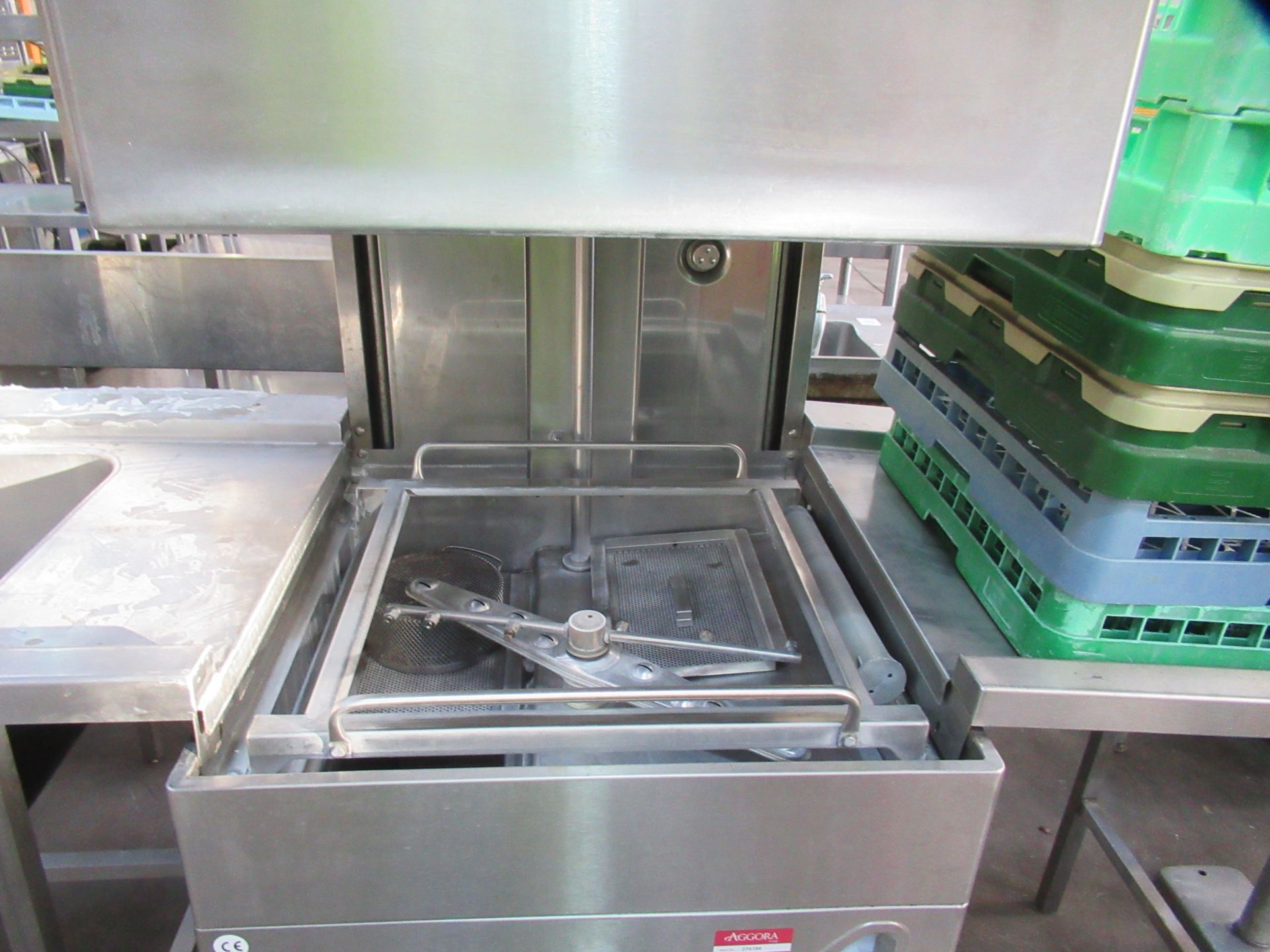 Lamber Newscan NSP1500 Commercial Dishwasher and Cleaning Station Tables. - Image 6 of 9