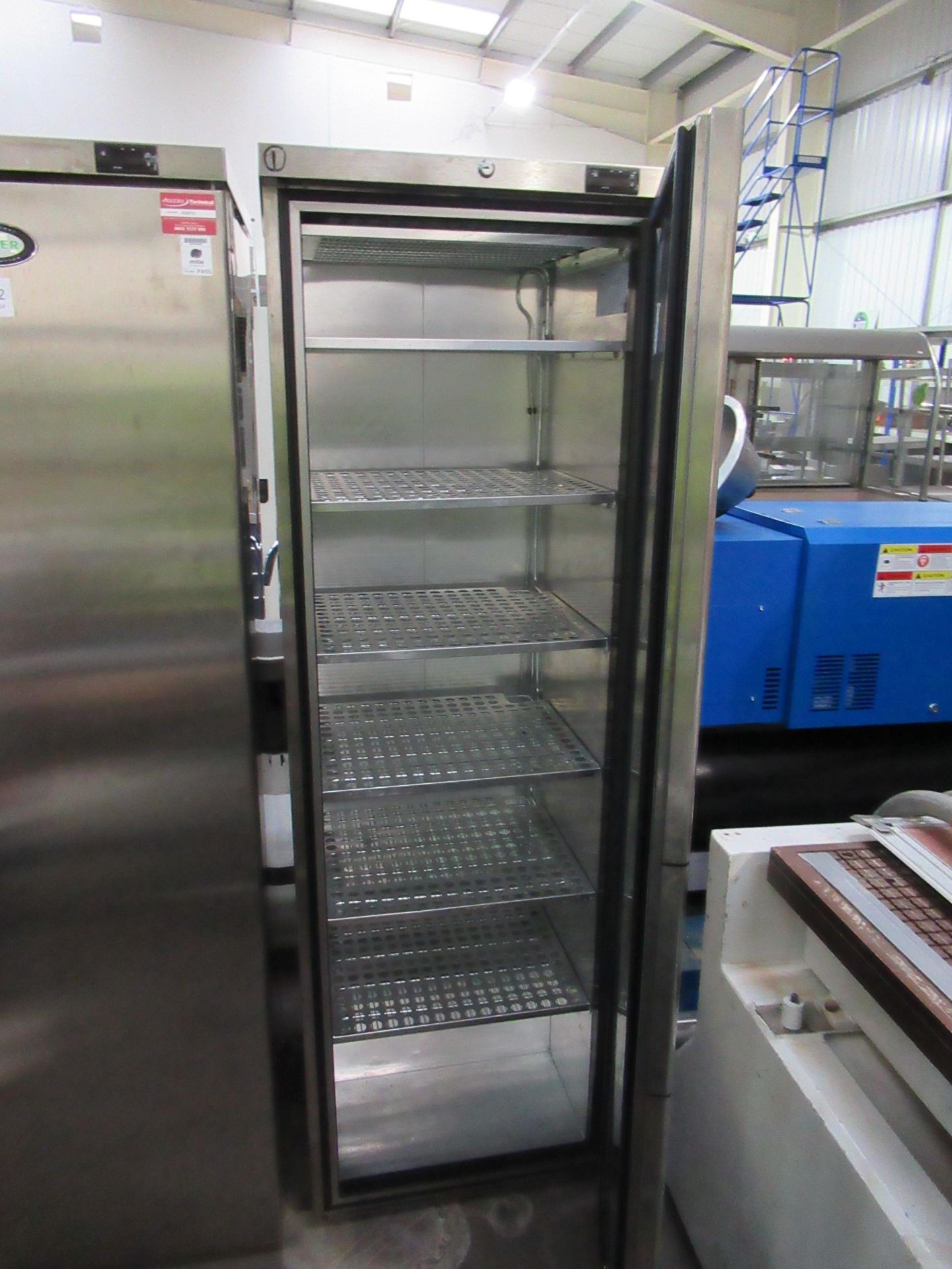 Foster Stainless Steel Single Door Commercial LR410 Mobile Freezer - Image 2 of 2
