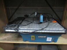 An Erbauer 240V Tile Cutter