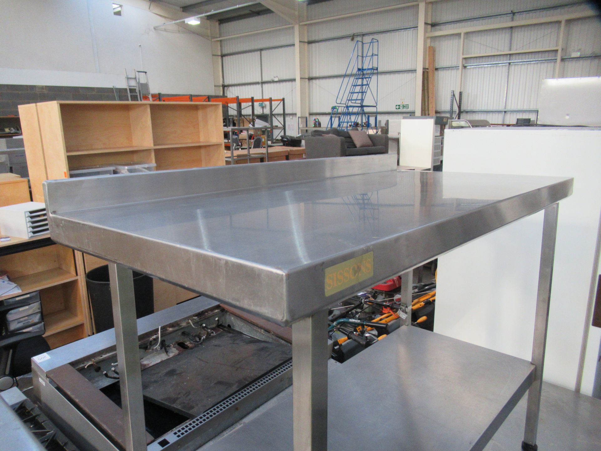 2x Commercial Catering Prep Tables - Image 4 of 8