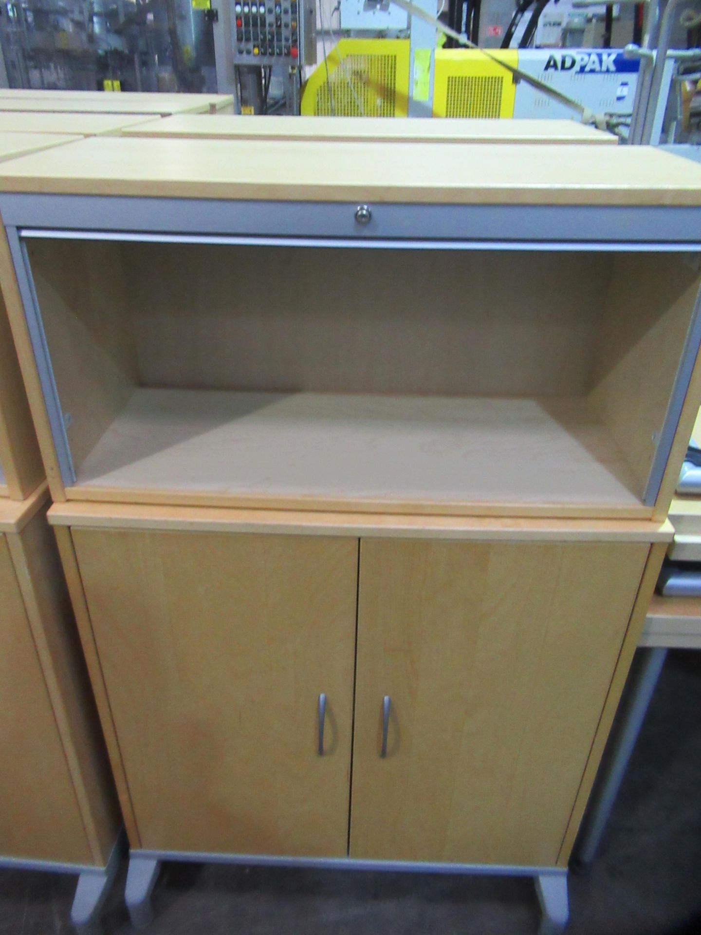 4x Two Door Office Cabinets with 4x Separate Tambour Cabinets - Image 3 of 5
