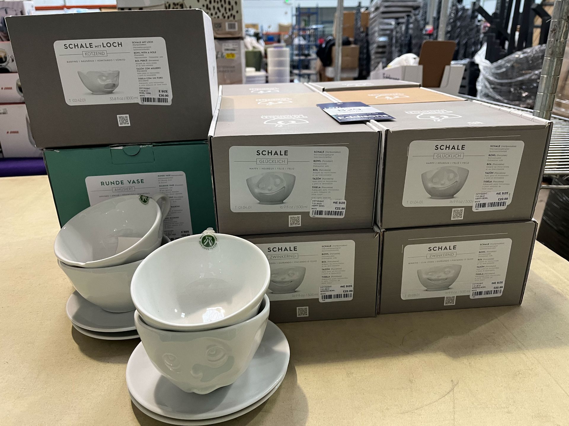 A Qty of Tassen Bowls and Cups & Saucers